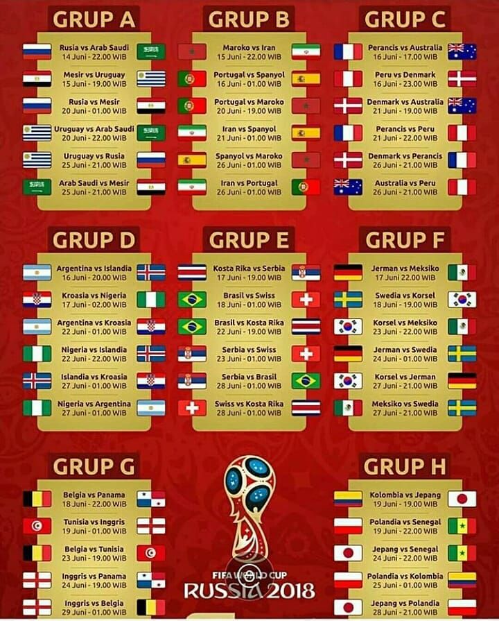 Detail Gambar Jadwal Lengkap Piala Dunia Nomer 30
