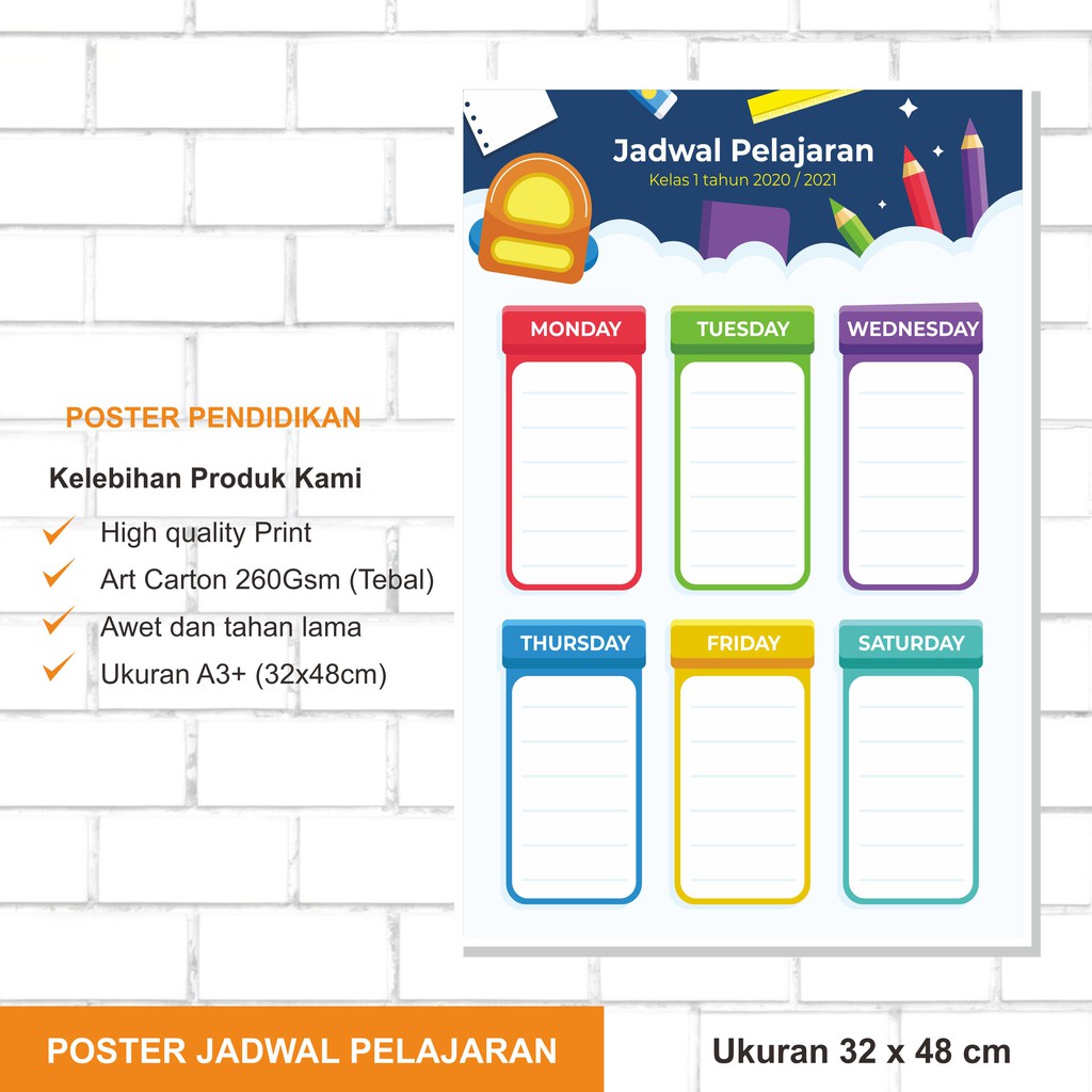 Detail Gambar Jadwal Pelajaran Unik Nomer 48