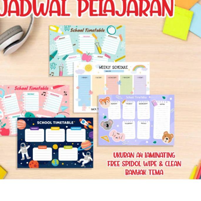 Detail Gambar Jadwal Pelajaran Unik Nomer 50