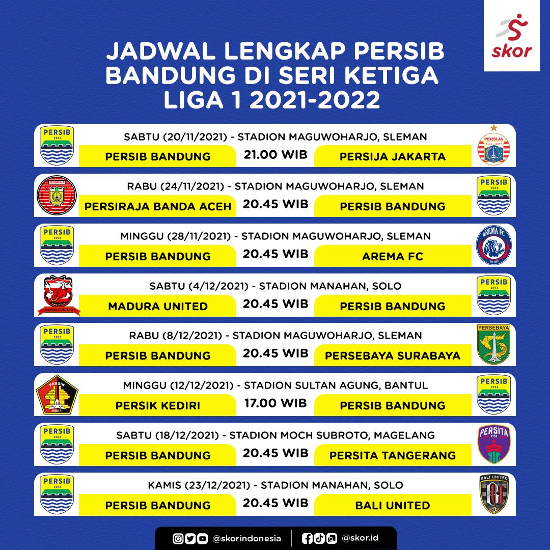 Gambar Jadwal Persib - KibrisPDR