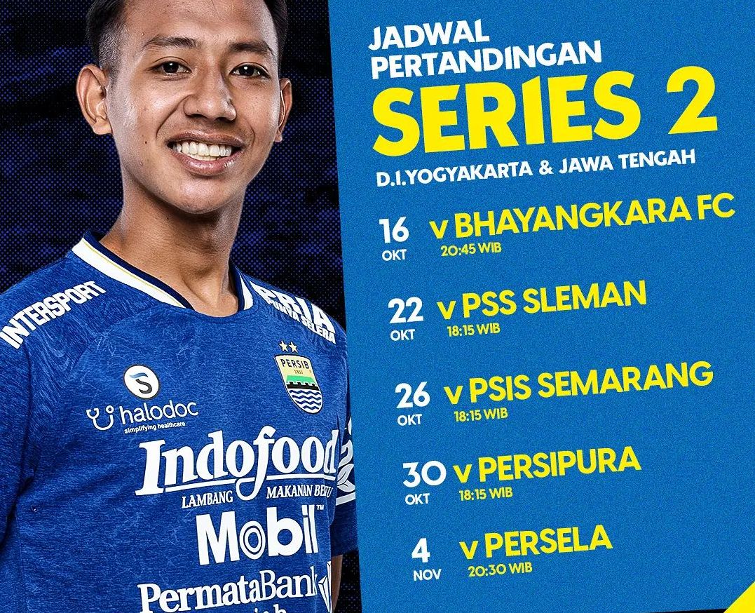 Detail Gambar Jadwal Persib Nomer 7