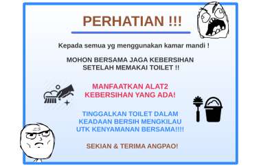 Detail Gambar Jagalah Kebersihan Toilet Nomer 56