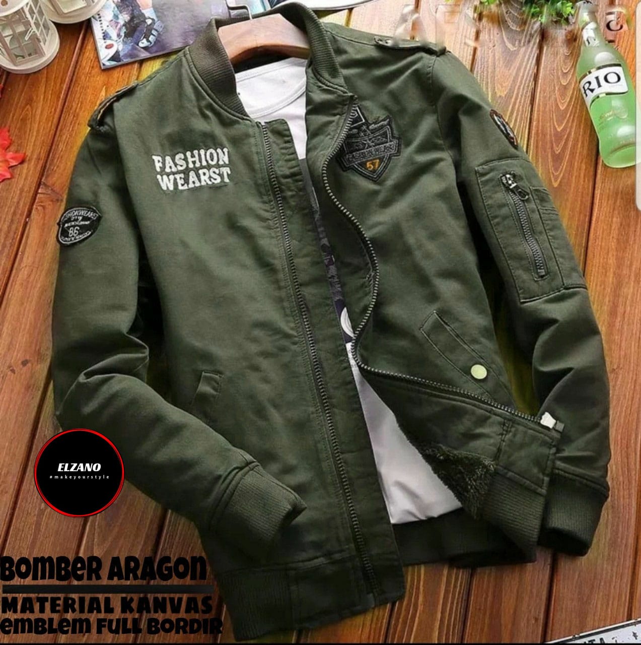 Detail Gambar Jaket Bomber Nomer 21