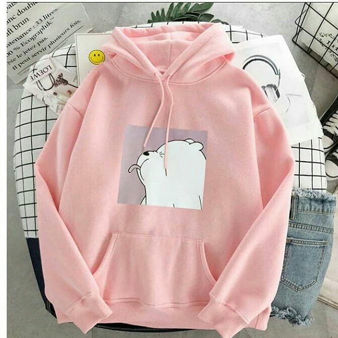 Detail Gambar Jaket Hoodie Wanita Nomer 13