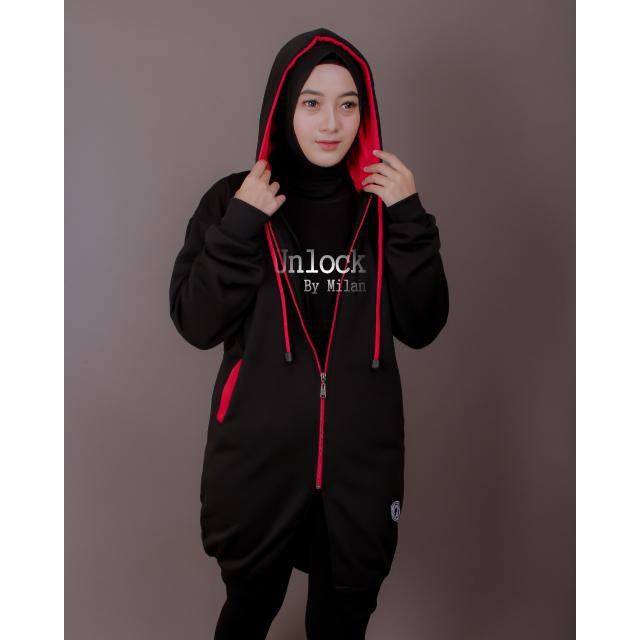 Detail Gambar Jaket Hoodie Wanita Nomer 31