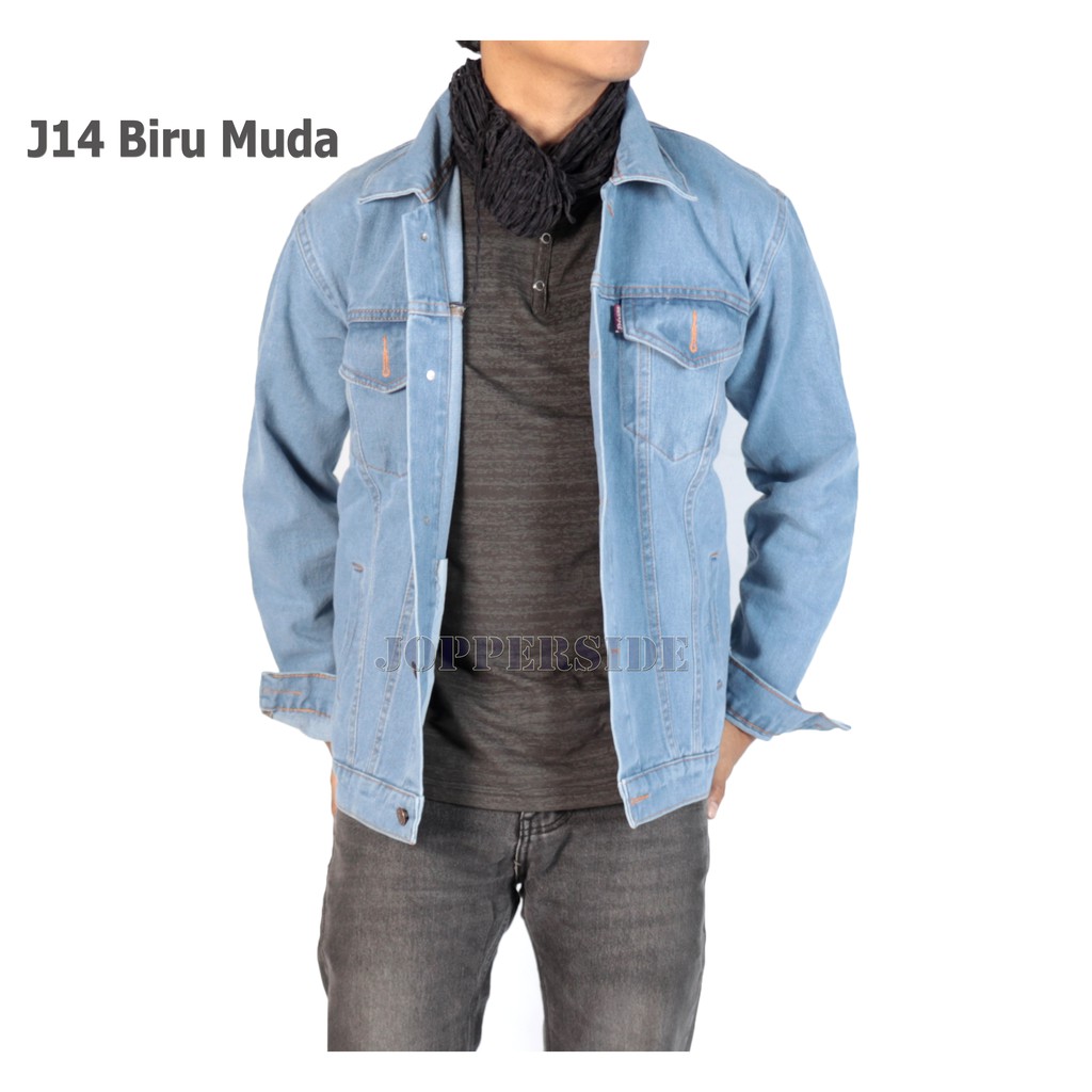 Detail Gambar Jaket Jeans Pria Nomer 20