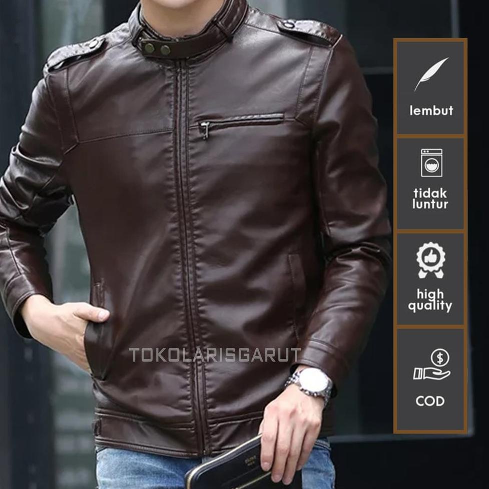 Detail Gambar Jaket Kulit Pria Nomer 43