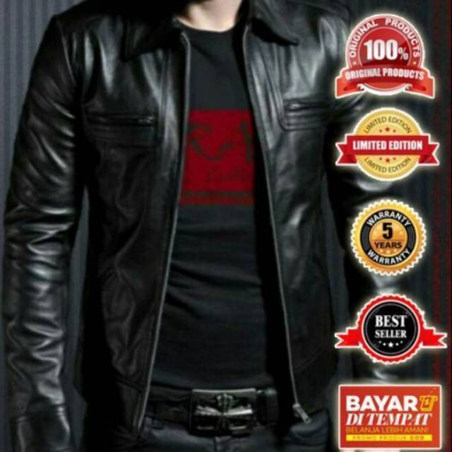 Detail Gambar Jaket Kulit Pria Nomer 45