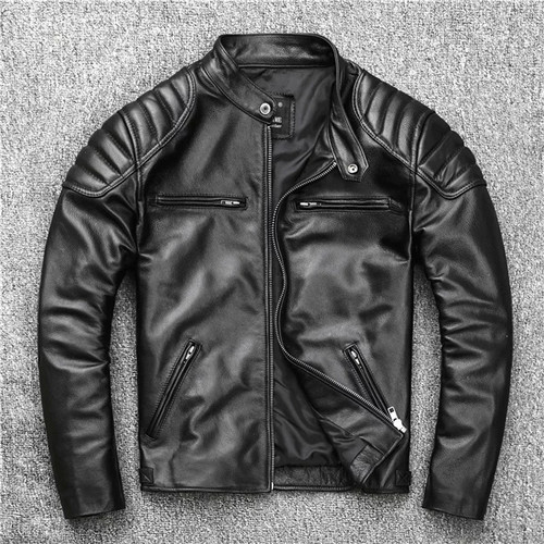 Detail Gambar Jaket Kulit Pria Keren Nomer 22