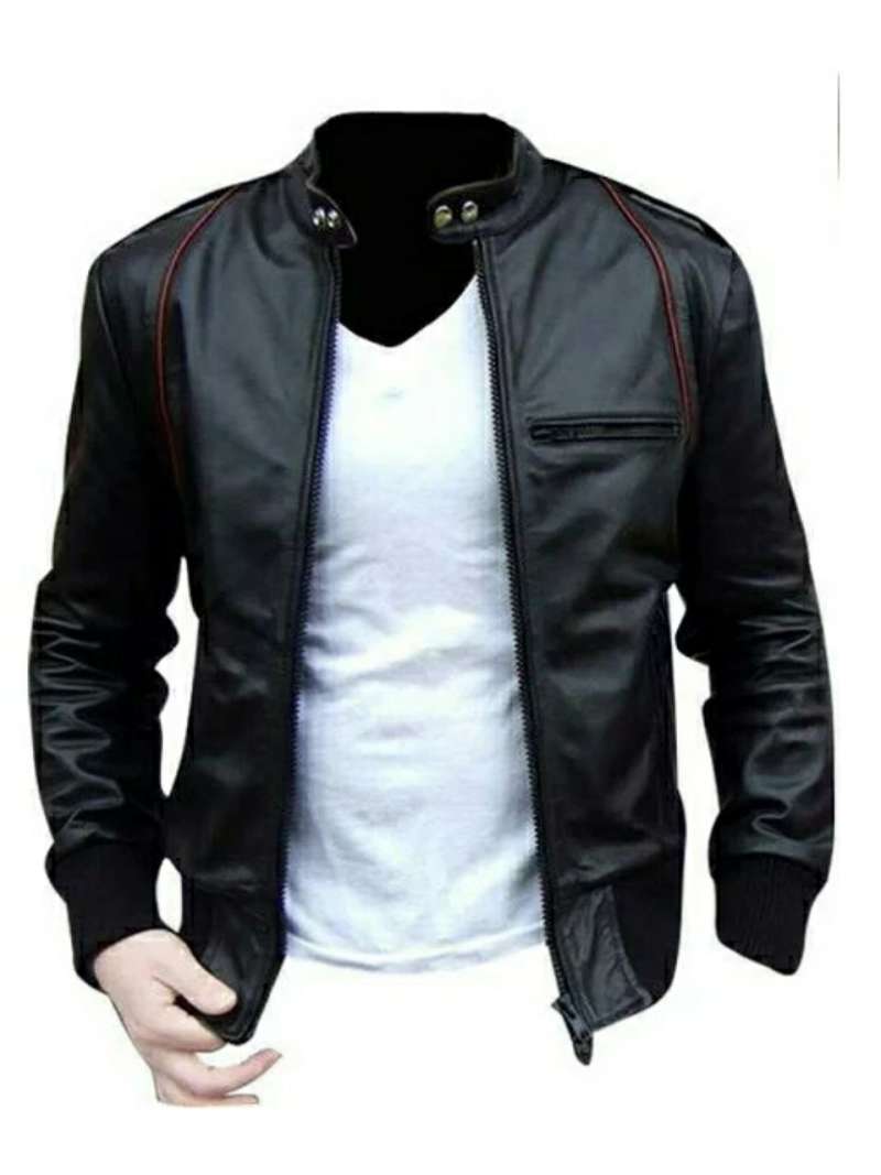 Detail Gambar Jaket Kulit Pria Keren Nomer 44