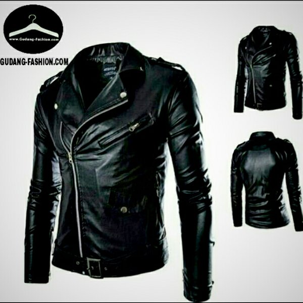 Detail Gambar Jaket Kulit Pria Keren Nomer 8