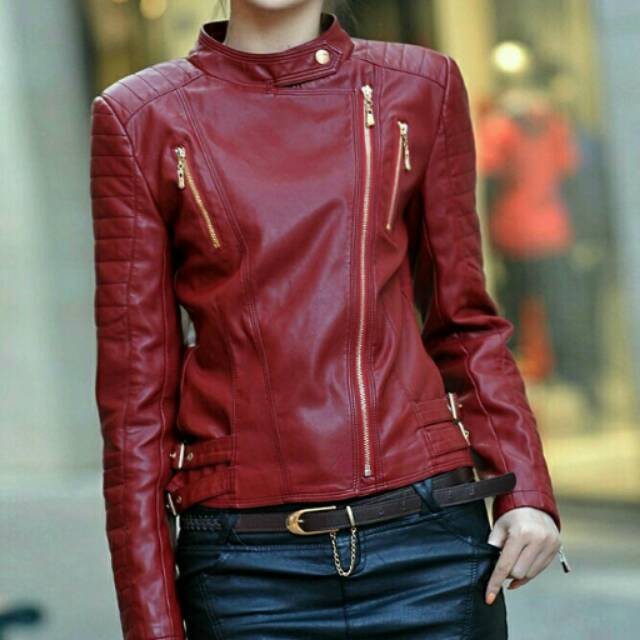 Detail Gambar Jaket Kulit Wanita Nomer 55