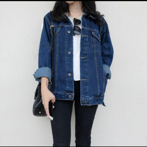 Detail Gambar Jaket Levis Wanita Nomer 3