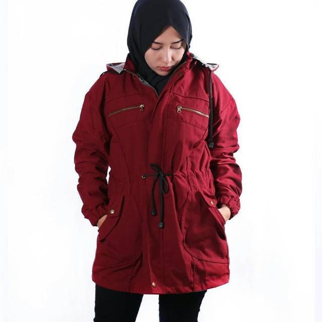 Detail Gambar Jaket Parka Wanita Terbaru Nomer 2