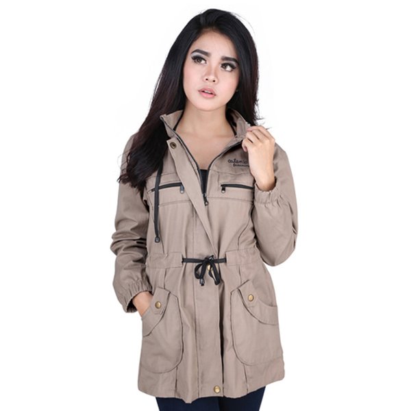 Detail Gambar Jaket Parka Wanita Terbaru Nomer 13