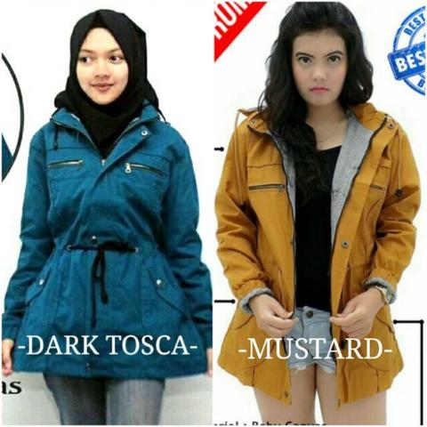 Detail Gambar Jaket Parka Wanita Terbaru Nomer 38