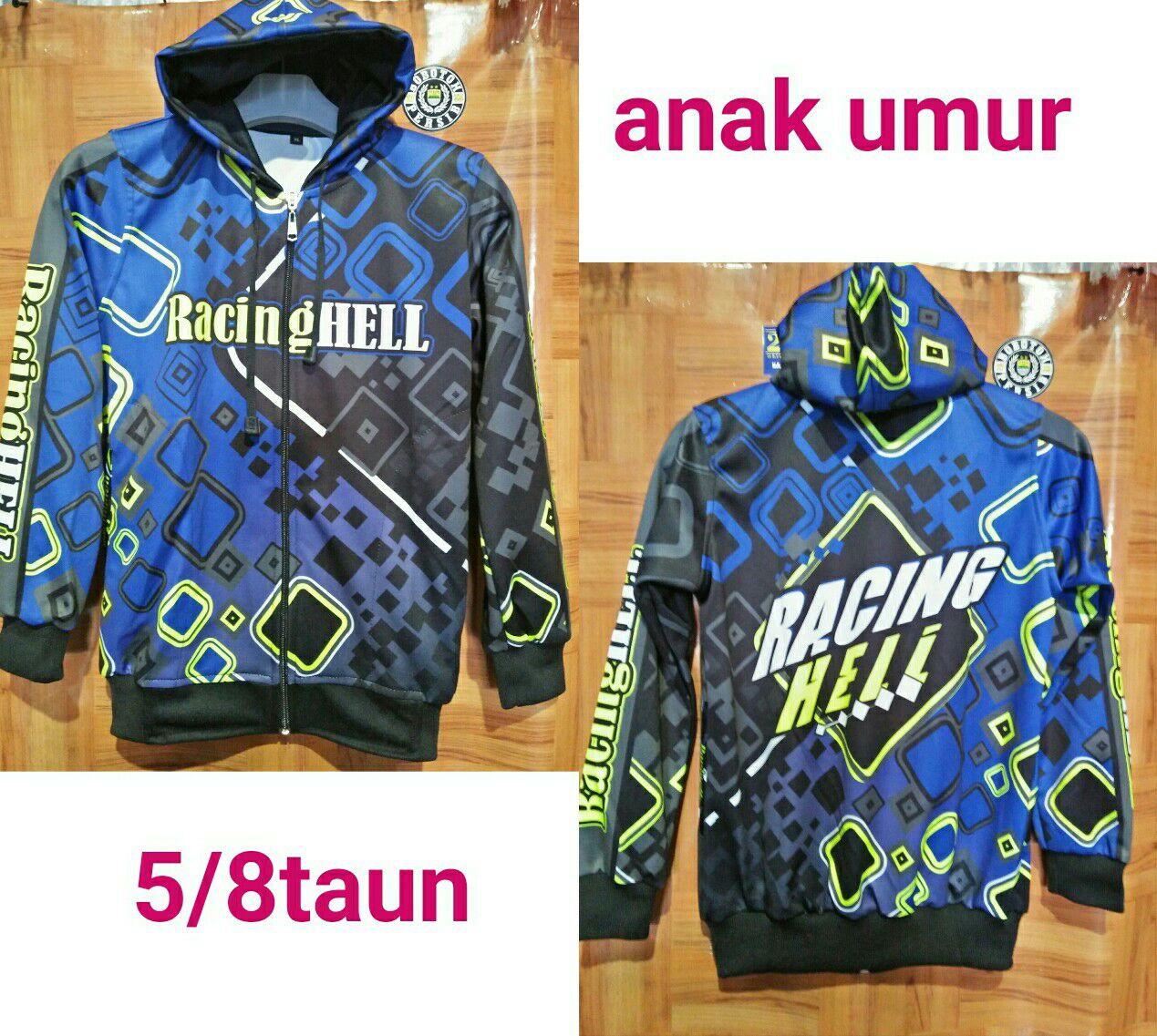 Detail Gambar Jaket Racing Nomer 43