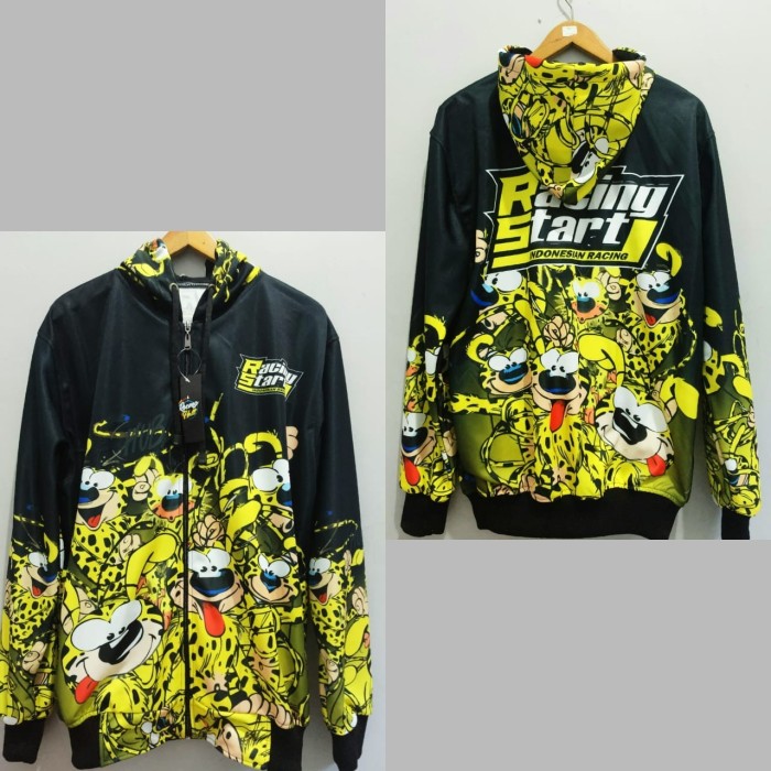 Detail Gambar Jaket Racing Nomer 54