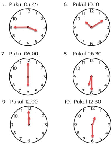 Detail Gambar Jam 5 Nomer 47