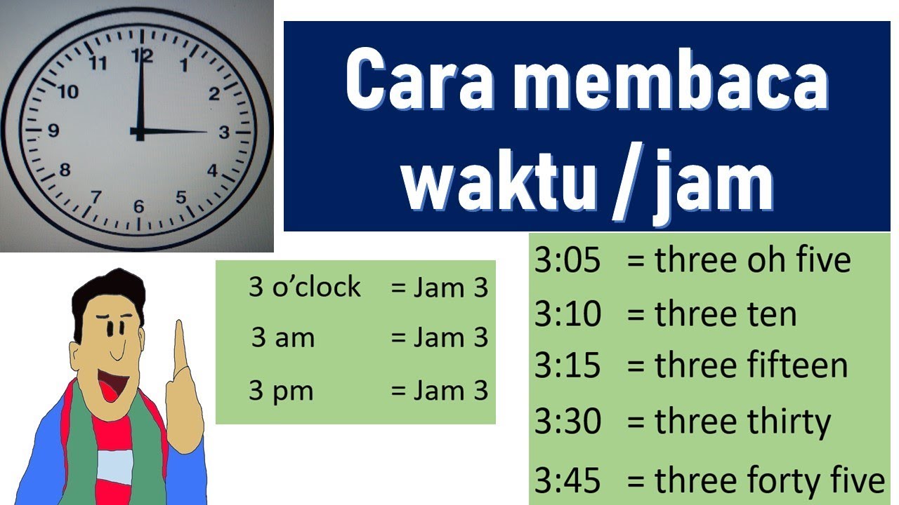 Detail Gambar Jam Dalam Bahasa Inggris Nomer 7