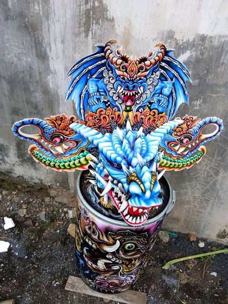 Detail Gambar Jamang Barongan Devil Nomer 18