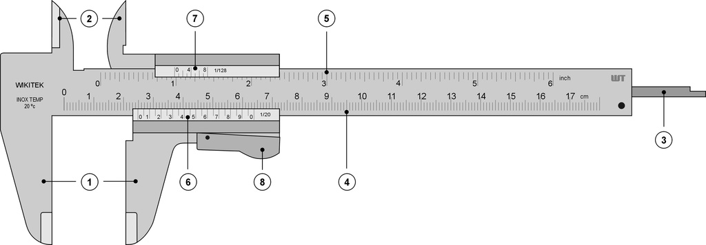 Detail Gambar Jangka Sorong Dan Mikrometer Sekrup Nomer 7