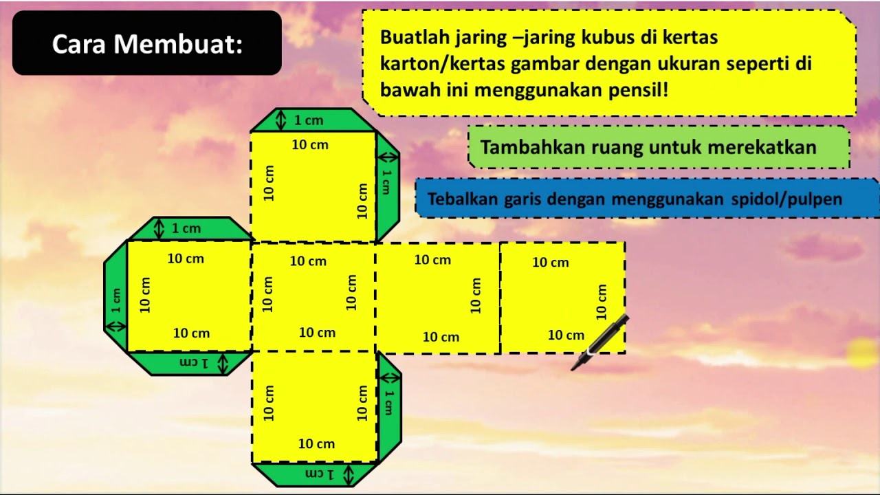 Detail Gambar Jaring Jaring Balok Nomer 21