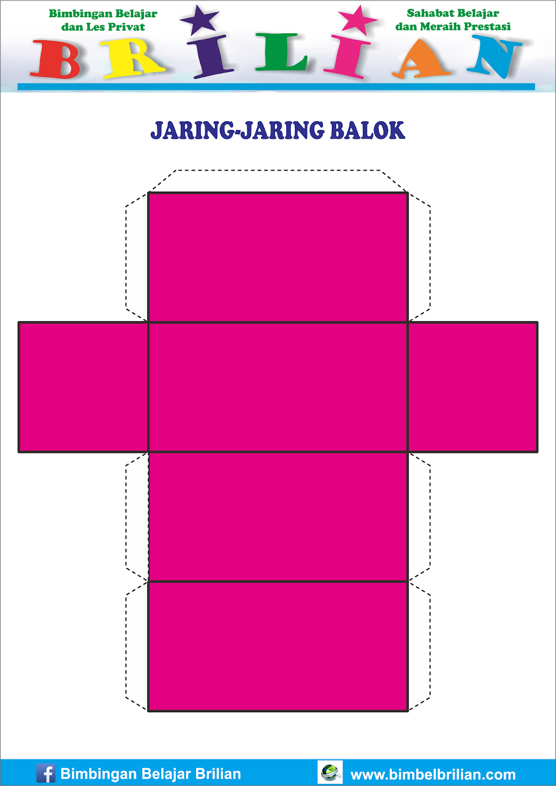 Detail Gambar Jaring Jaring Bangun Ruang Balok Nomer 16