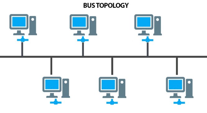 Detail Gambar Jaringan Topologi Bus Nomer 18