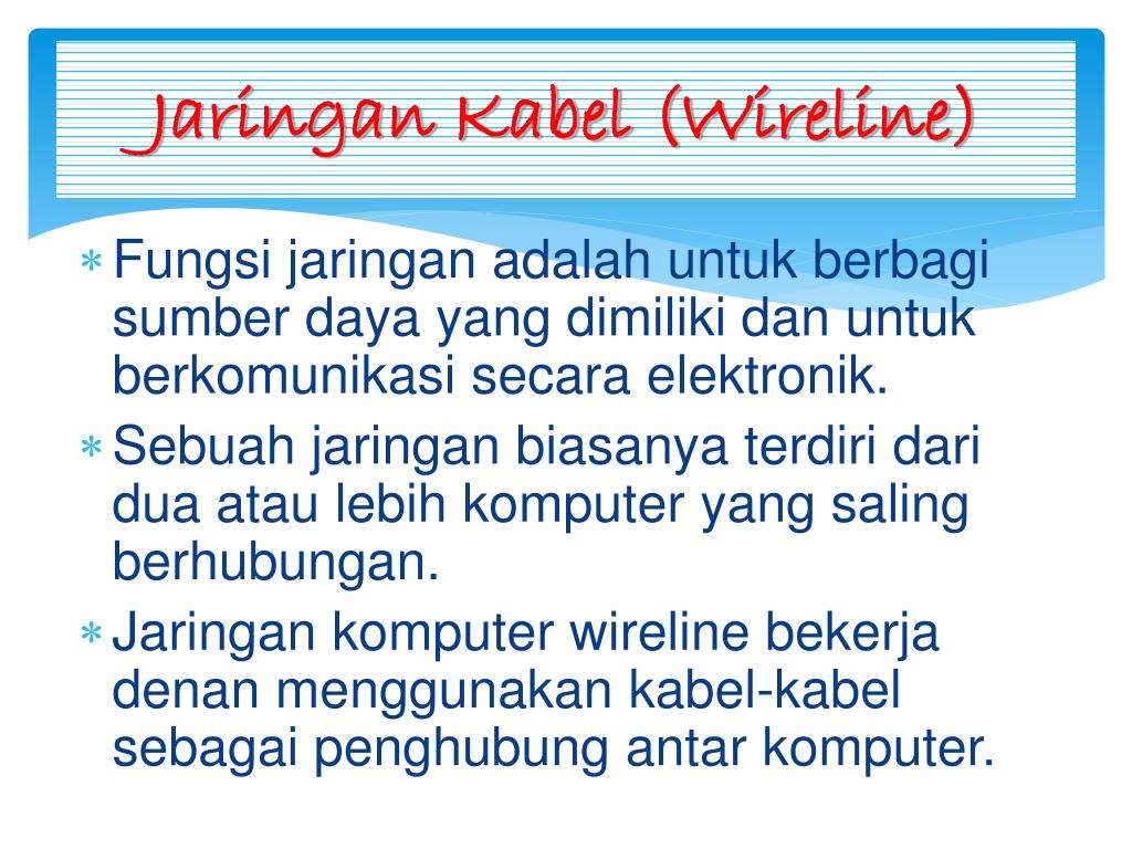 Detail Gambar Jaringan Wireline Nomer 13