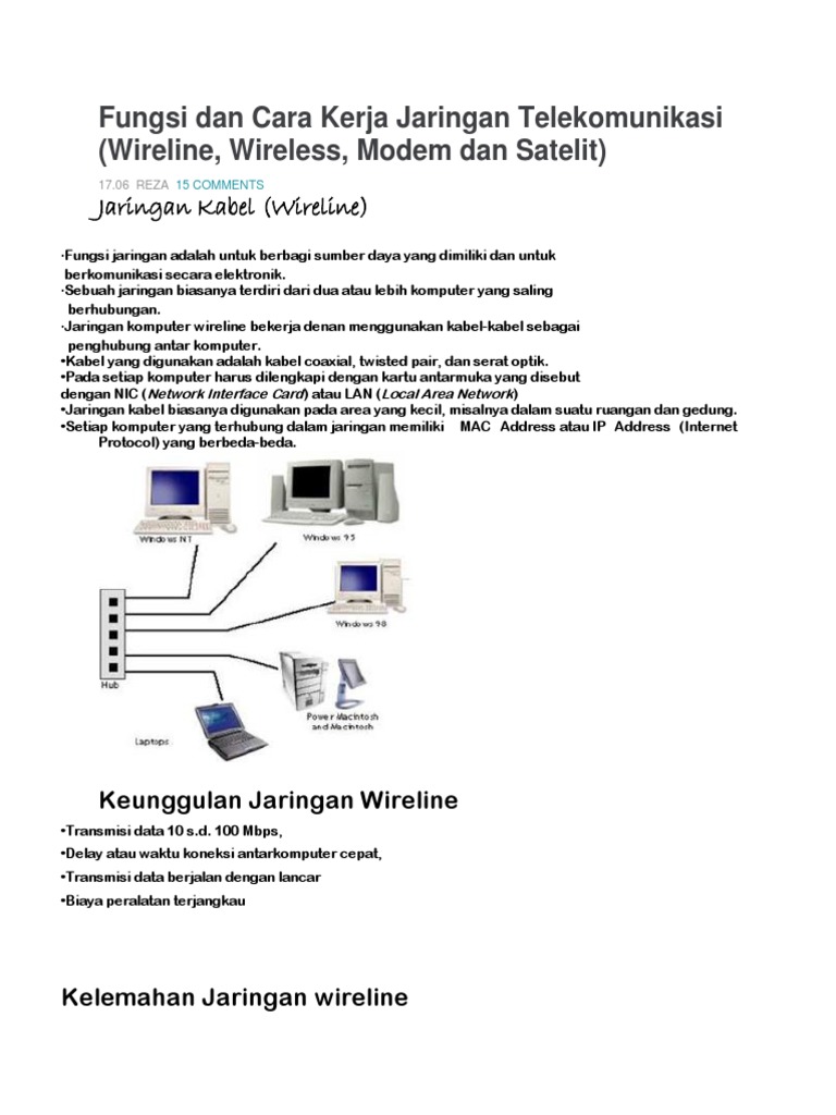 Detail Gambar Jaringan Wireline Nomer 14