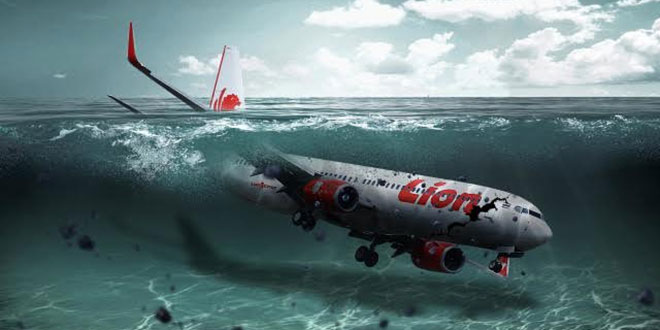 Detail Gambar Jatuhnya Pesawat Lion Air Nomer 14