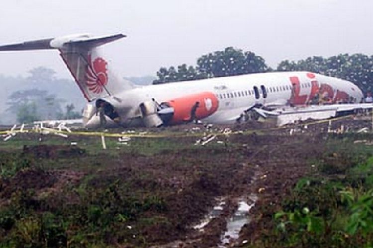 Detail Gambar Jatuhnya Pesawat Lion Air Nomer 31