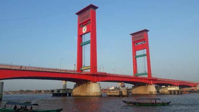 Detail Gambar Jembatan Ampera Palembang Nomer 12