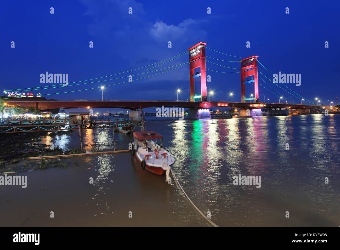 Detail Gambar Jembatan Ampera Palembang Nomer 26