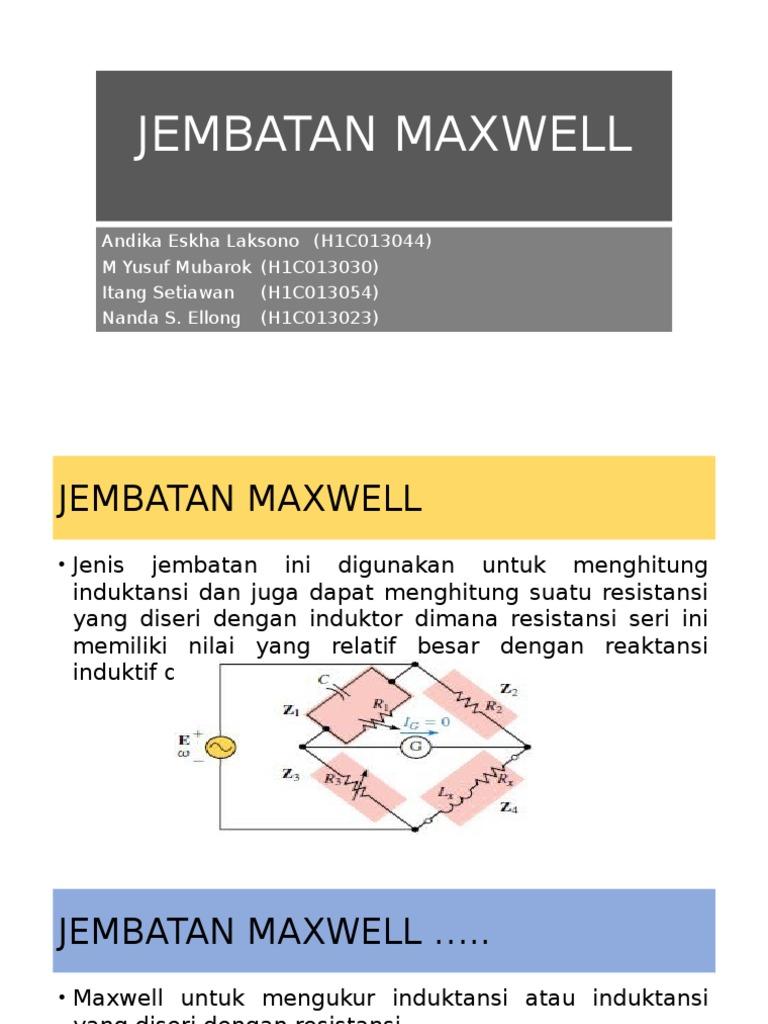 Detail Gambar Jembatan Maxwell Hubunga Frekuensi Dan Vpp Nomer 10