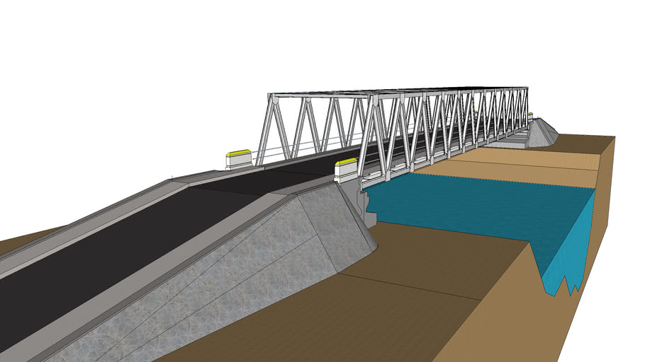 Detail Gambar Jembatan Rangka Baja Nomer 20