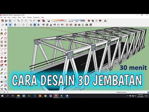 Detail Gambar Jembatan Rangka Baja Nomer 35