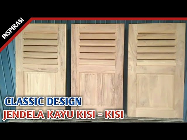 Detail Gambar Jendela Kayu Nomer 23