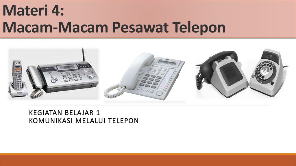 Detail Gambar Jenis Jenis Telepon Nomer 7