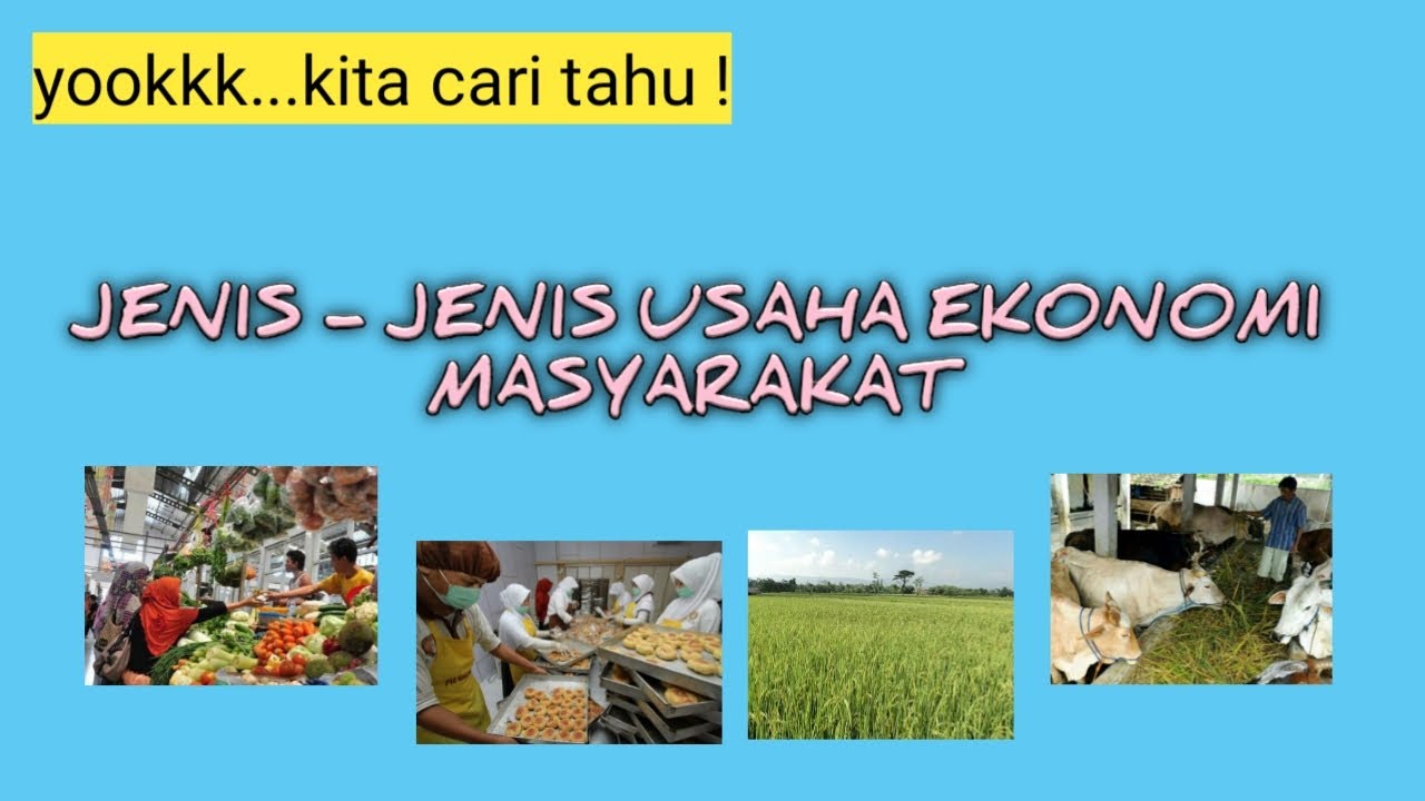 Detail Gambar Jenis Jenis Usaha Nomer 18