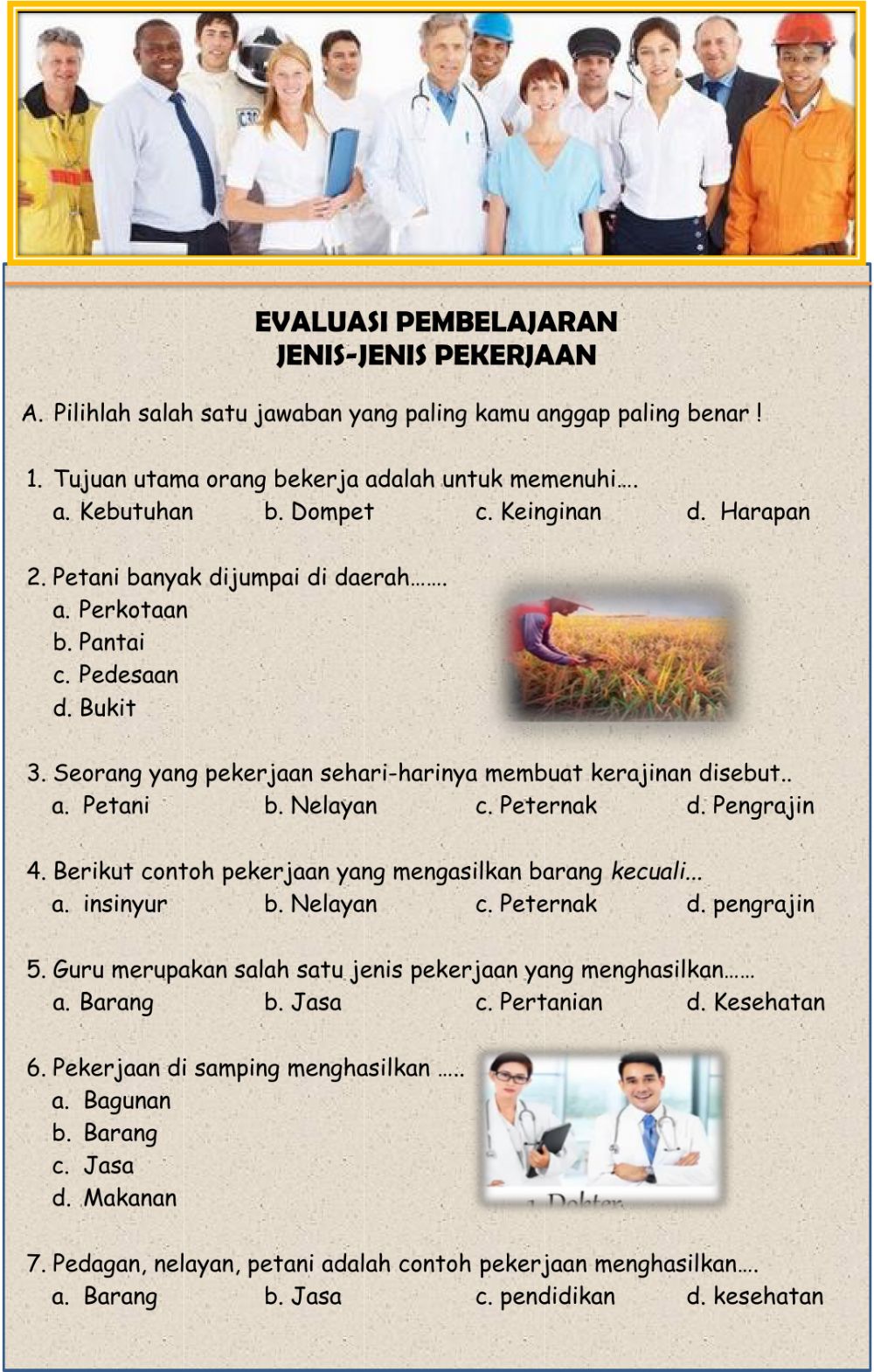 Detail Gambar Jenis Pekerjaan Serta Namanya Nomer 22