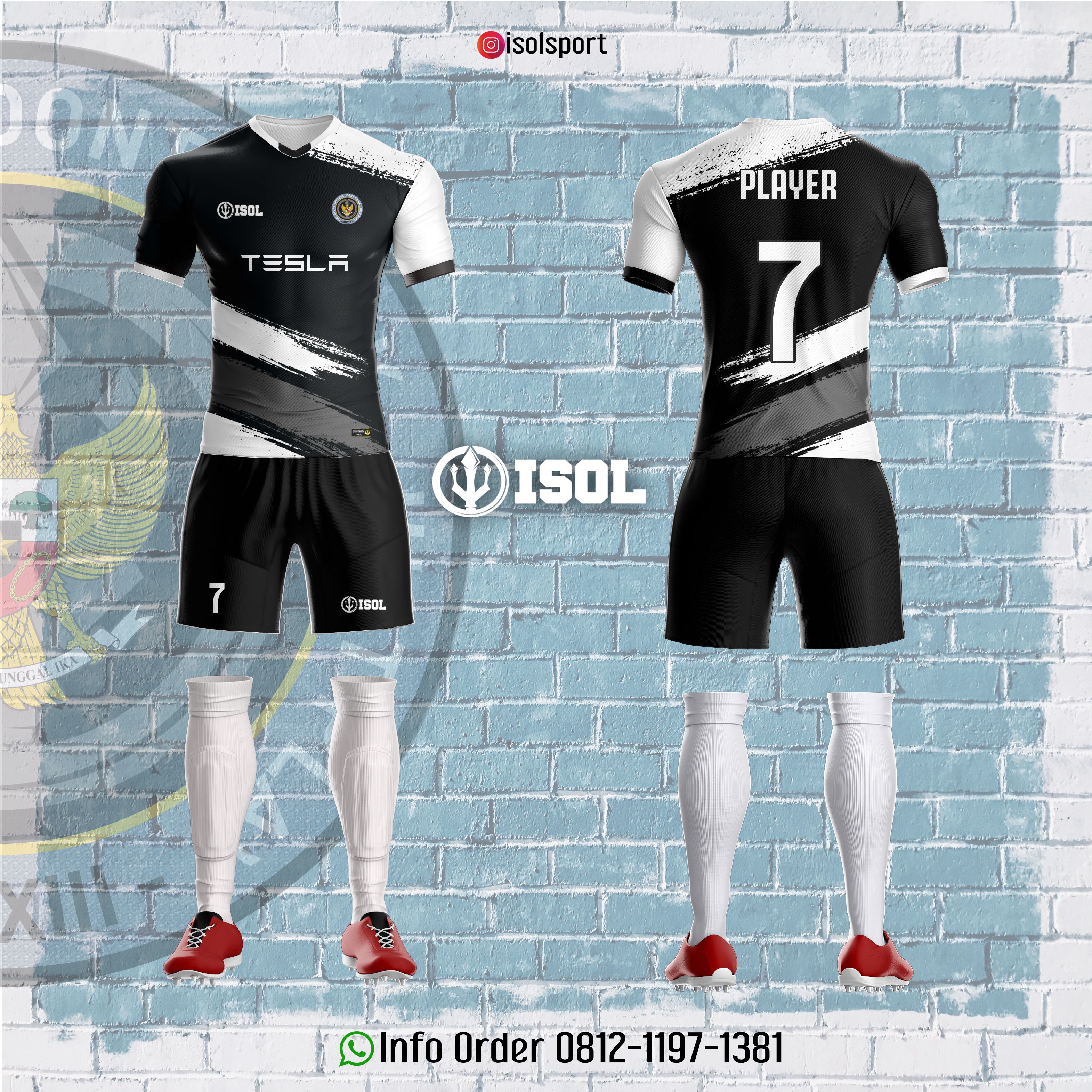 Detail Gambar Jersey Futsal Nomer 18