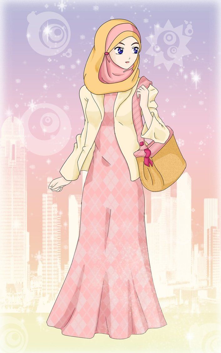 Detail Gambar Jilbab Kartun Nomer 35