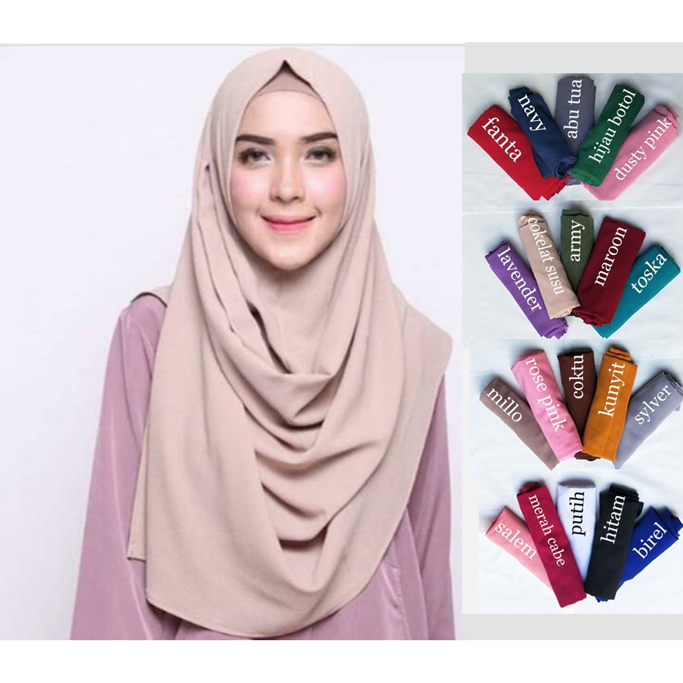 Detail Gambar Jilbab Pashmina Nomer 45