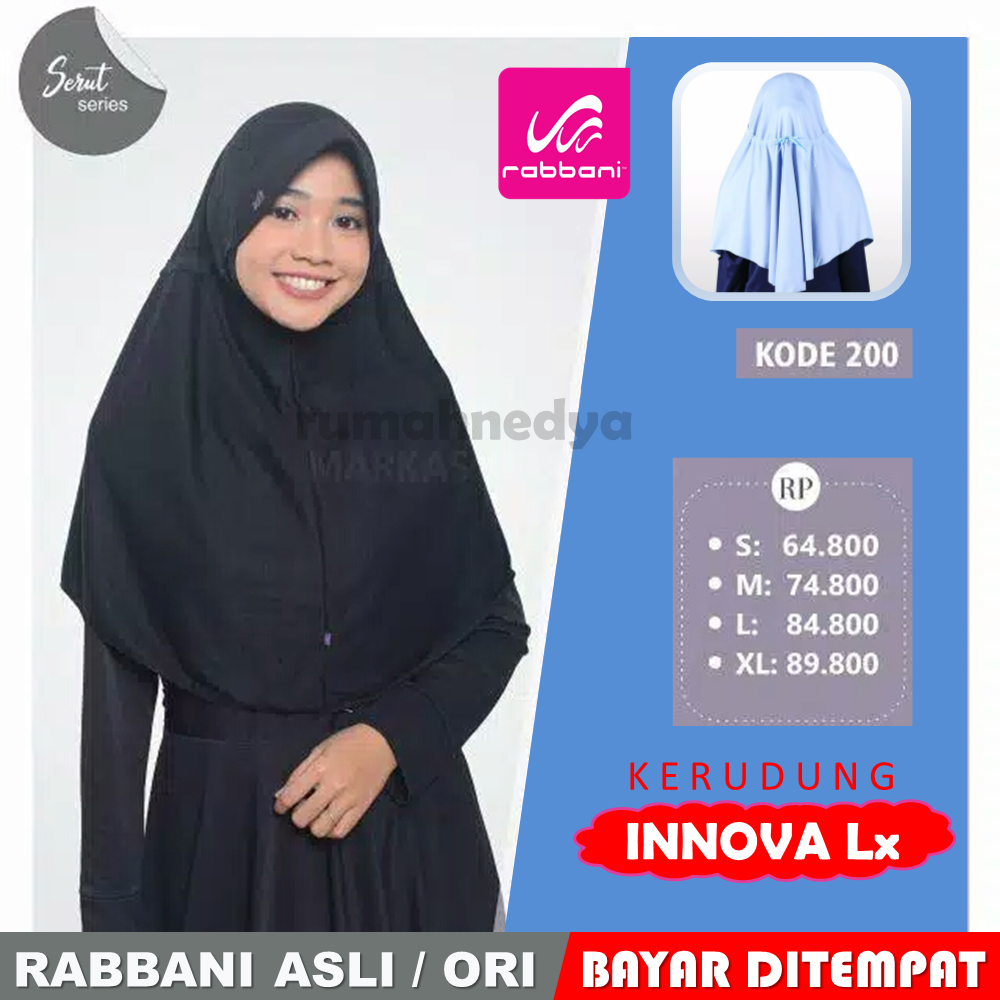 Detail Gambar Jilbab Rabbani Warna Hitam Nomer 11