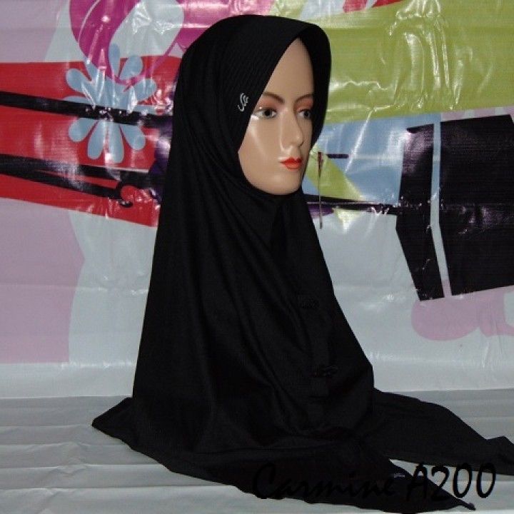 Detail Gambar Jilbab Rabbani Warna Hitam Nomer 29