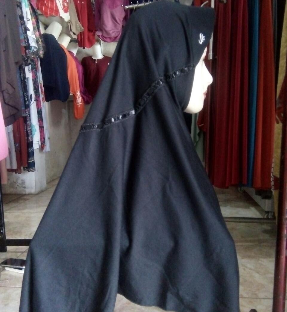 Detail Gambar Jilbab Rabbani Warna Hitam Nomer 44