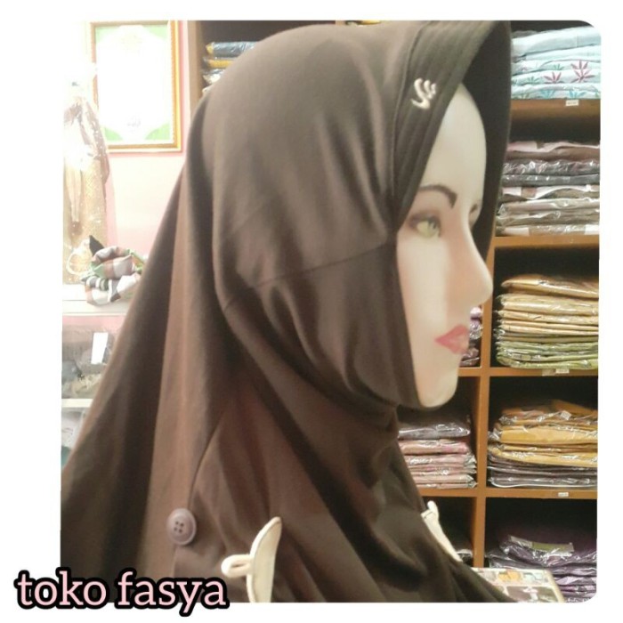 Detail Gambar Jilbab Rabbani Warna Hitam Nomer 45