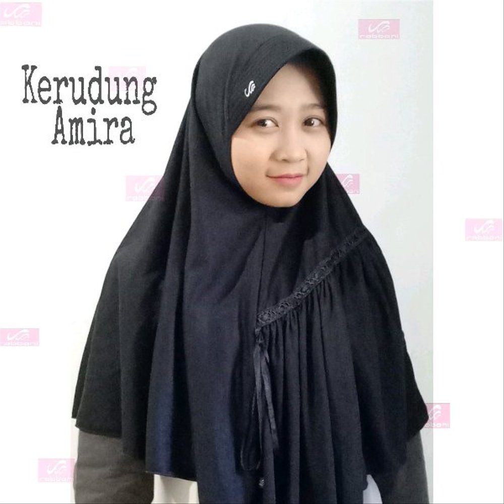 Detail Gambar Jilbab Rabbani Warna Hitam Nomer 53